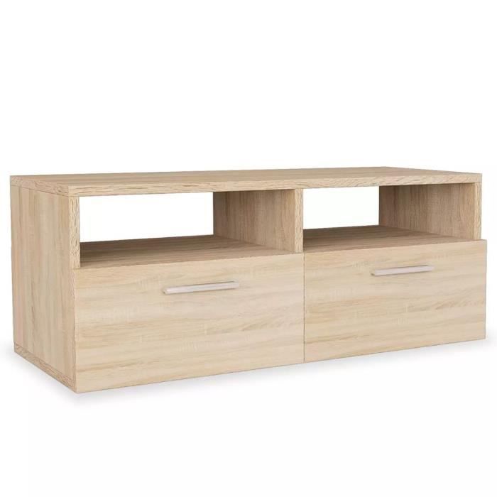VidaXL TV Stand Engineered Wood 95x35x36 Cm Oak 244868