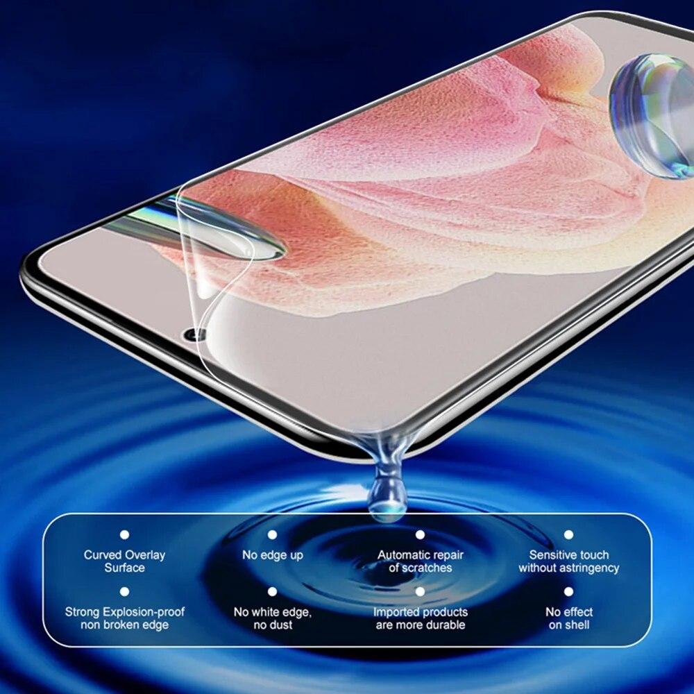 4 шт. гидрогелевая пленка для Xiaomi Redmi Note 12 11 12s 10 10s 9 8 Pro 10C 12C Защитная пленка для экрана Redmi Note 12 Pro Plus 5G