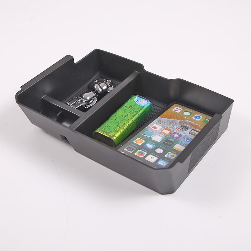 Подлокотник автомобиля из АБС-пластика, центральная консоль, ящик для хранения, лоток, чехол, подходит для Ford Ranger 2023, держатель, лоток, автомобильный органайзер