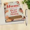 Leather I Want Hear Your Story Notebook To Share Their Life Mom's Memory Books