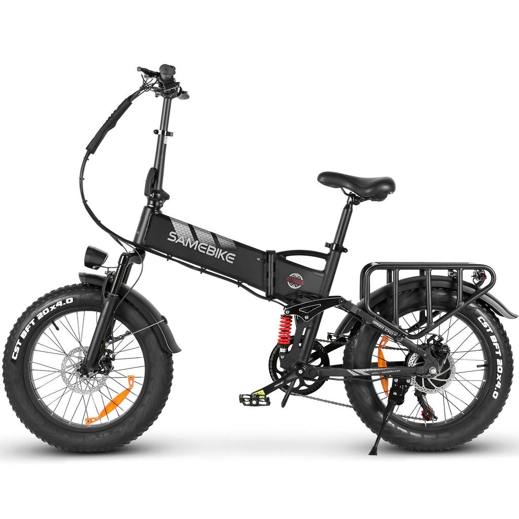 SAMEBIKE Складной электрический велосипед RS-A02 Pro, 20 дюймов, с аккумулятором 48V15AH