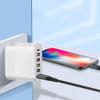 #2 3.5A 6 портов зарядное устройство USB PD зарядный адаптер для Xiaomi iPhone 14 Samsung мобильный телефон штекер зарядное устройство QC 3.0 настенное зарядное устройство