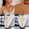Alloy Autumn Fashion Jewelry Set Sparkling Rhinestones For Daily Decoration Wear