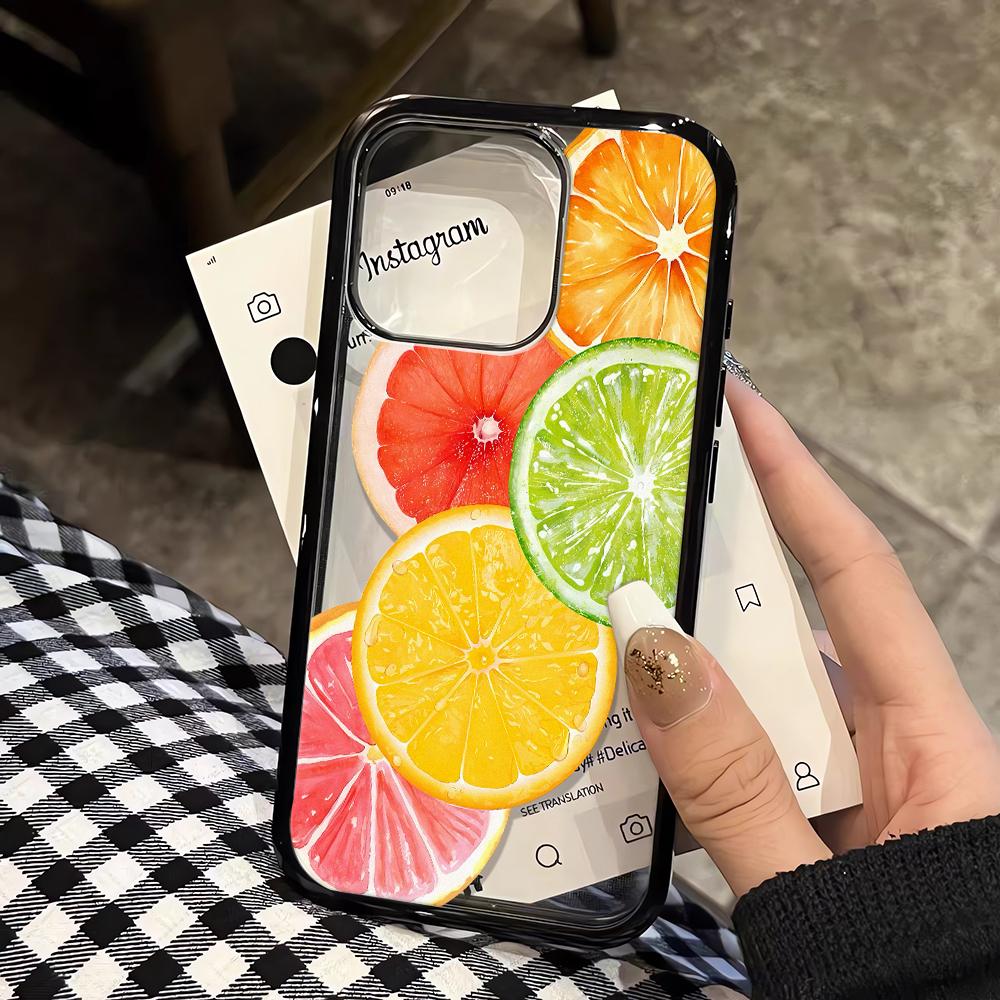 Colorful Lemon Phone Case For IPhone 17 Air 16 15 13 12 11 14 Pro Max 16 15 14 Plus 17 16 15 Case Cover Funda Bumber Coque