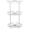 3 Tiers Corner Shower Shelf Wall Mounted Shower Organizer Storage Rack for Toilet Kitchen
