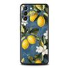 Летние Фрукты Лимонный Принт Мягкий Чехол Для Телефона Для Samsung Galaxy S25 Edge S24 Plus S23 FE S22 S21 S20 Ultra 5G S10 Защитная Крышка