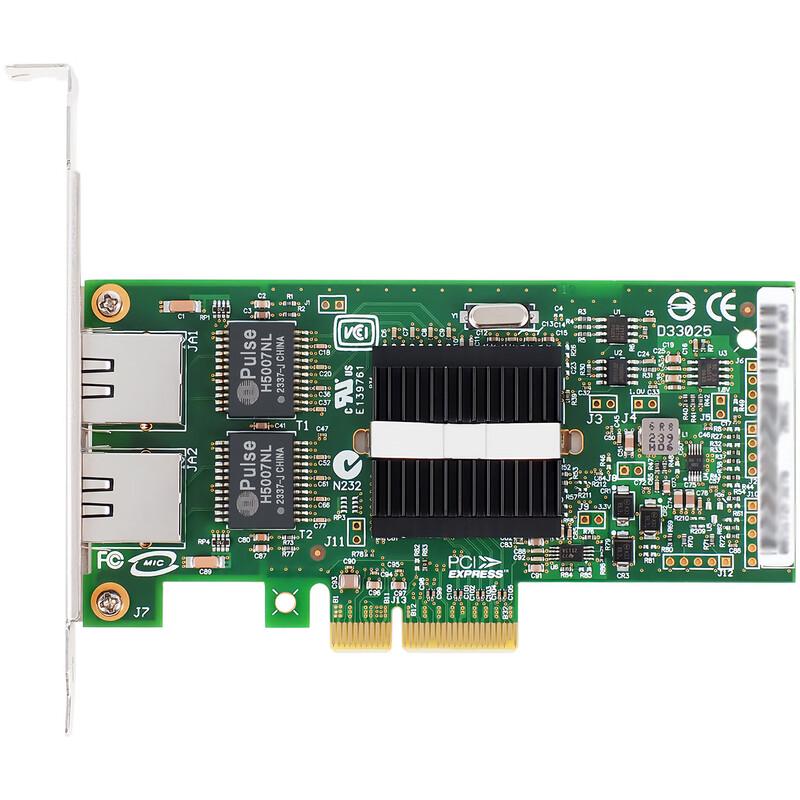 Двухпортовая гигабитная серверная сетевая карта Intel EXPI9402PT PCIe (Китайская версия)