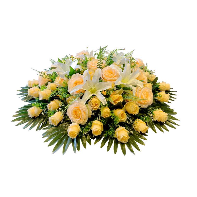 Роскошная круглая цветочная композиция - Искусственный цветочный centerpiece для обеденных столов с электрическим поворотным столом