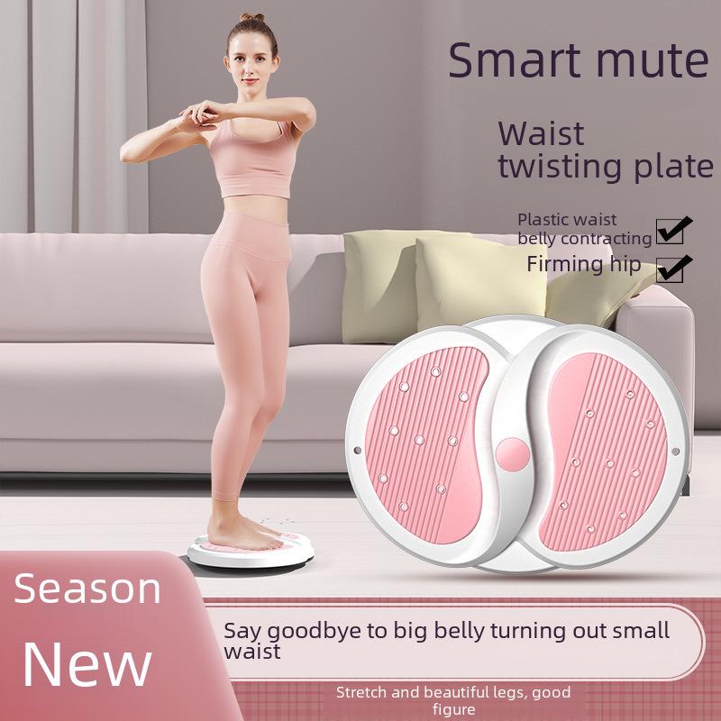 Бесшумный магнитный тренажер Waist Twister для домашнего фитнеса и упражнений