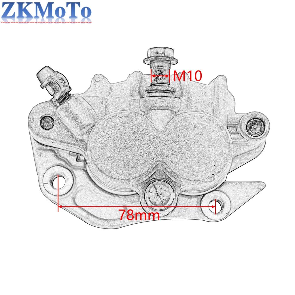 Передний тормозной суппорт Тормозной цилиндр для мотоцикла Honda CR 125R 250R CRF 250R 450R 250X 450X 250RX 450RX 2002-2018 2019 2020