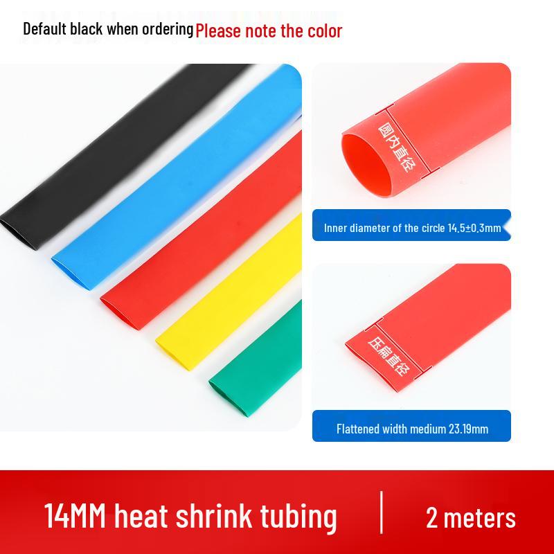 Heat Shrink Tubing Insulation Sleeve for Wire Protection - Thermoplastic Melt Tube for Data Cables, Whole Roll.