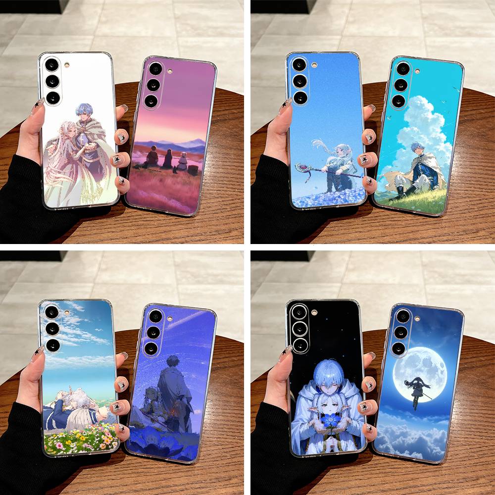 B-Beyond Journey F-Frieren And Fern Прозрачный мягкий силиконовый чехол для телефона Samsung Galaxy A71, A70, A52, A51, A40, A30