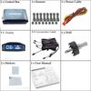 LED display reverse radar, 8 sensors, radar detection system, backlight display, voice prompts make reversing easier