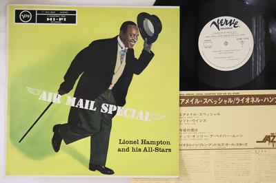 LP Пластинка ЛАЙОНЕЛ ХЭМПТОН - Air Mail Special MV2037PROMO VERVE 1973 Япония Джаз Б/У