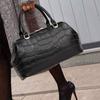 Crocodile Pattern Handbag Genuine Leather Bag New Versatile Large Capacity Single-shoulder Crossbody Bag Top Layer Cowhide Leather