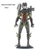 Titan Clock Man Фигурки ПВХ Модель Skibidi Toilet Man Игровые Фигурки для Мальчиков Детей Подарок На День Рождения