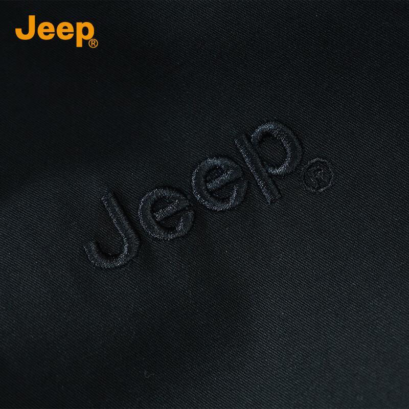 Jeep Мужская куртка из чистого хлопка с воротником-стойкой на осень/зиму 2025 года