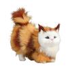 Милые плюшевые игрушки-кошки, мягкие набивные котята, реалистичные животные для детей, девочек, подарок на день рождения, День святого Валентина