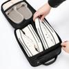 Polyester Travel Shoe Organizer Hangable Shoe Storage Bag Lightweight Folding Shoe Bag  Men Women