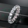 Ladies Luxury Zircon/Glass Rings, Ring Accessories Birthday Gifts Party Jewelry
