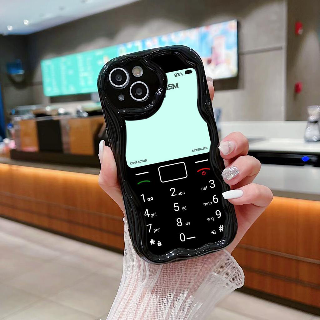 Ae95 Ретро дизайн телефона Художественные защитные чехлы для телефонов для Samsung S23 S24 Ultra A55 A14 A25 A13 Infinix Hot 40 Pro Tecno Spark 20C Wave Задняя крышка из ТПУ