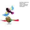 1/2Pcs Imitation Bird Car Decorative Flying Birds with Wind-Activated Swinging Wings Wind Speed Activated Bird Vehicle Decor