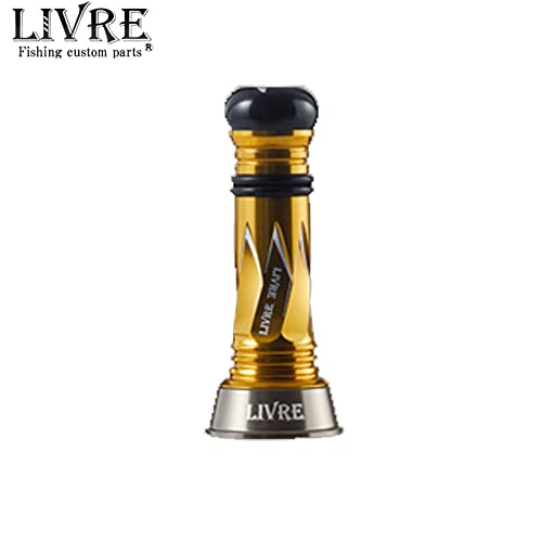 LIVRE 10552 Custom Balancer Type 2, Shimano/Daiwa Compatible, C1 Type, Gunmetal X Titanium