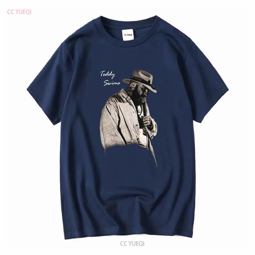 Teddy Swims I ve Tried Everything But Therapy Tour Concert T shirt 7815104 vintage Washed graphic Slightly homme Unisex