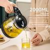 Gianxi Стеклянный чайник Высокотемпературный Утолщенный Одинарный Чайник Маленький Чайник для Цветочного Чая Чайник для Воды Фильтр Жаростойкий
