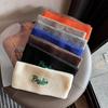 Корейская Модная Повязка на Голову с Буквой Для Женщин и Мужчин Из Вязаного Материала Осенний Зимний Аксессуар