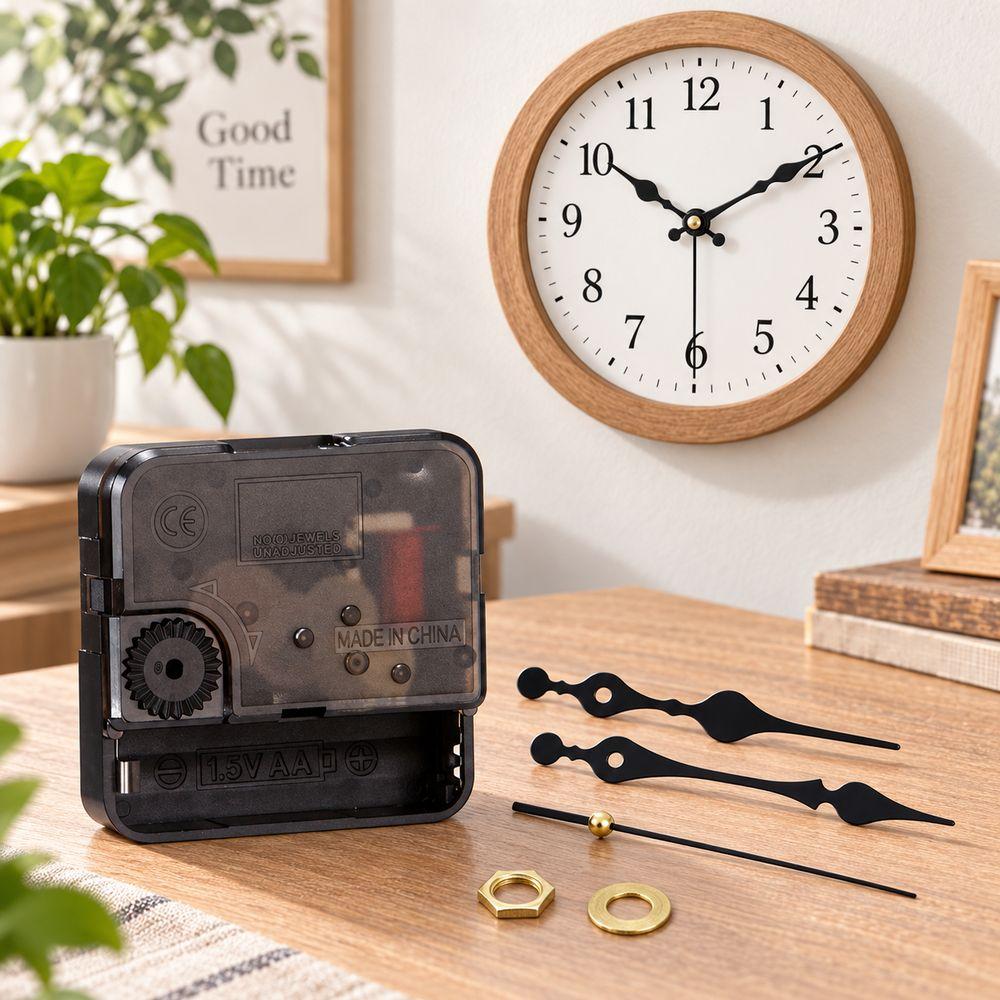 Battery Operated Classic Quartz Clock Movement Silent Sweep Clock Accessories New Clock Mechanism
