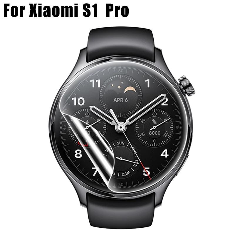 1-5 шт. Гидрогелевые пленки TPU для Xiaomi Watch S1, Мягкие защитные пленки HD для экрана Mi S1 Pro Active SmartWatch