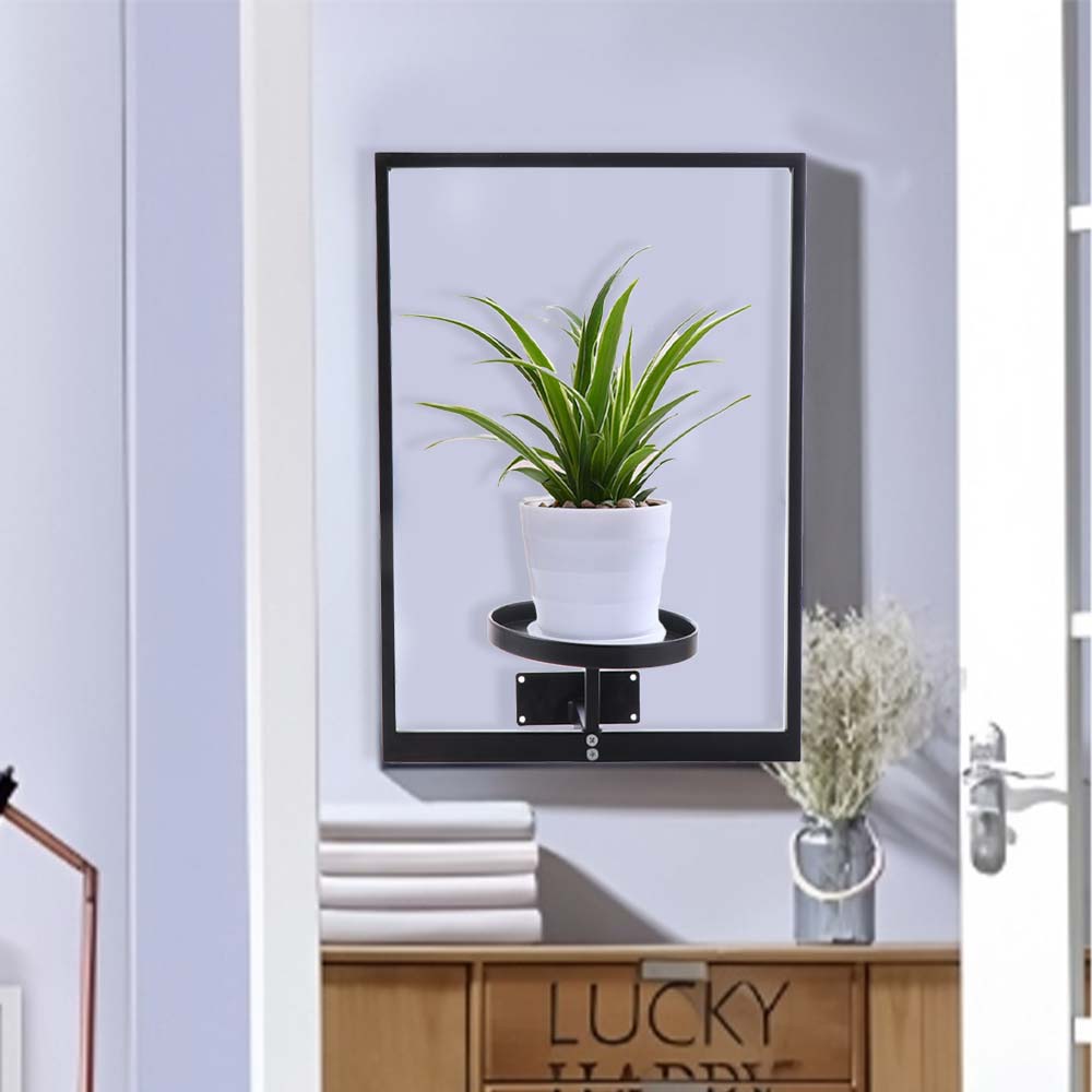 Stylish Picture Frame Wall Plant Holder Wall Mounted Succulent  Hanger  For Home Decor