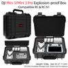 For DJI Mini 3/3Pro Case with Shoulder Strap, Mini3 Pro Explosion Proof Case,Hard Shell Mini 3 Pro Bag Portable Waterproof Box