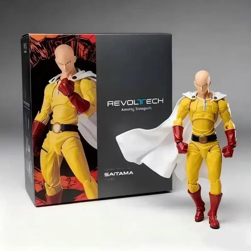 HOT Ko Genos Anime Action Figures Kaiyodo Revoltech Yamaguchi One Punch Man Figurine Joint Movable Model Statue Kids Toys Gifts
