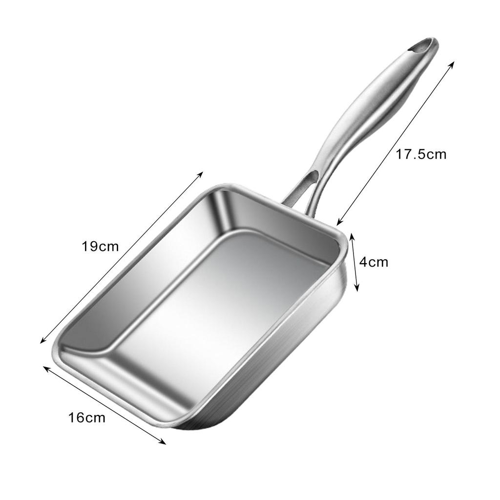 Pan Breakfast Steak Fried Cookware for Home Restaurant Picnic