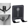 Badminton Racket Hook Wall Mounted Rack Vertical Display Holder for Garage
