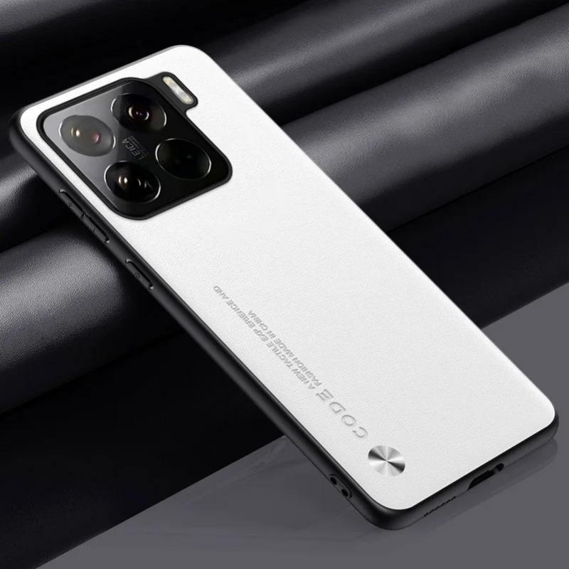 Простой чехол из искусственной кожи для Xiaomi 15 Pro 14T Pro 14T 14 Ultra 13T 13 12T 12 12S 11T Pro 11 Lite матовая противоударная мягкая задняя крышка с рамкой