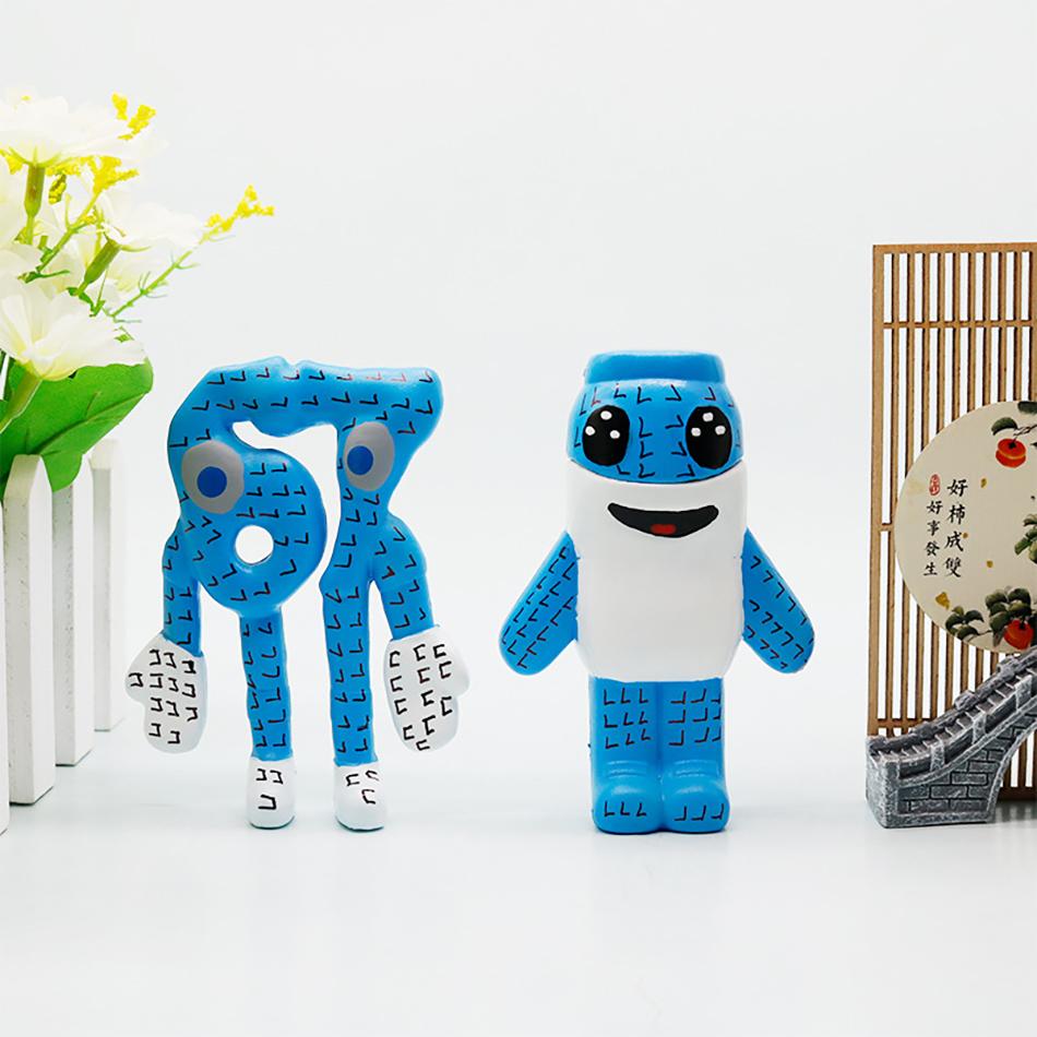 New 8Pcs/Set Steal A Brainrot Game Figure Toys No. 9 No. 67 Anime Desktop Decoration Collection Figures Model Toys Kid Gift