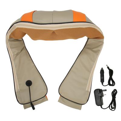 Электрический массажер для шеи и плеч с подогревом и глубоким разминанием, U-образная массажная подушка для всего тела 100‑240 В