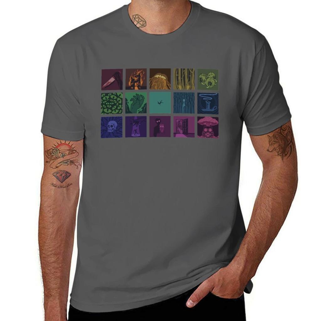 The Magnus Archives fears TShirt Casual Streetwear Short Sleeve Tee