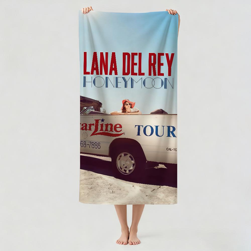 Полотенце для сушки L-Lana Del R-Rey Банное полотенце Подходит для легкого плавания, кемпинга, йоги, пляжа