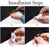 LQLT3 2PCS Car Door Welcome Lamp LED Project Ghost Logo Light For Skoda Superb 2012 2013 2014 - 2023 2024 Car Accessories