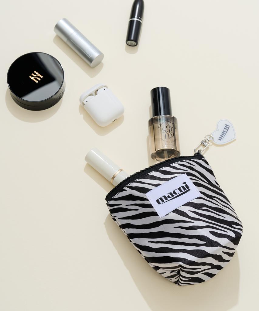 Macni Zebra Standy Pouch Белый