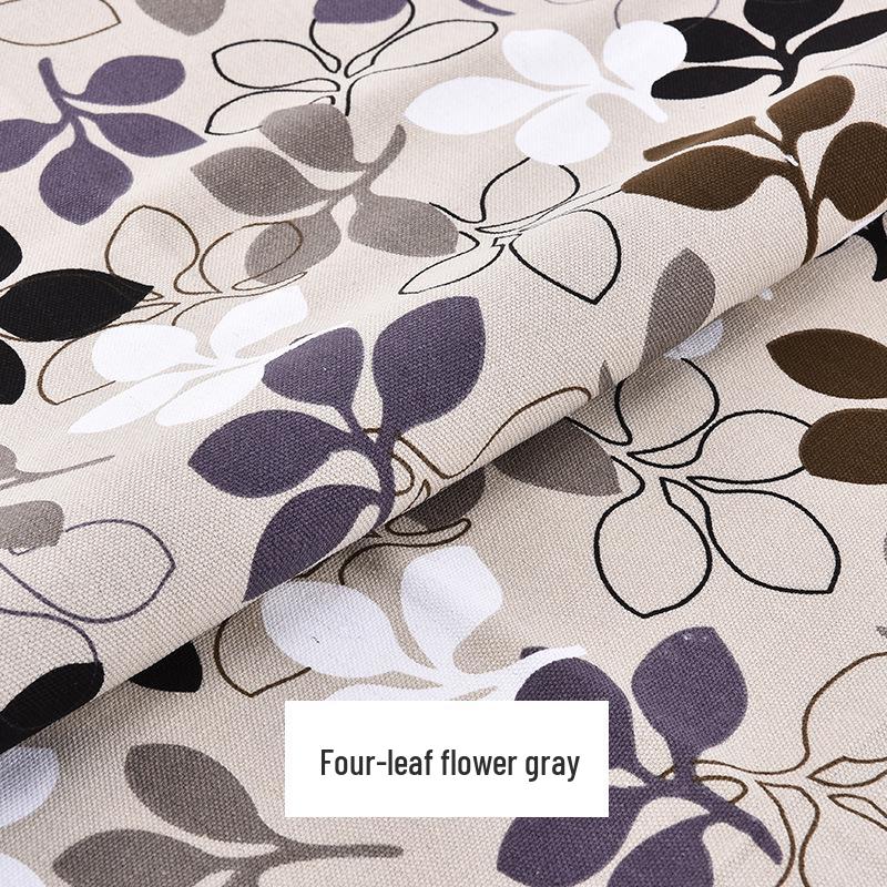 Холщовая хлопковая ткань с цветочным рисунком для дивана, скатерти, полосатых штор, подушек и остатков на распродаже