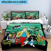 3PCS Adventure In The City 3pcs Bedding,Including 3PCS Duvet Cover And 2pcs Pillowcases Perfect for Christmas,Ideal for Bedroom, Dormitory