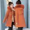 New Arrival - Women's Thickened Parka Coat, Long Hooded Winter Jacket with Cotton Filling