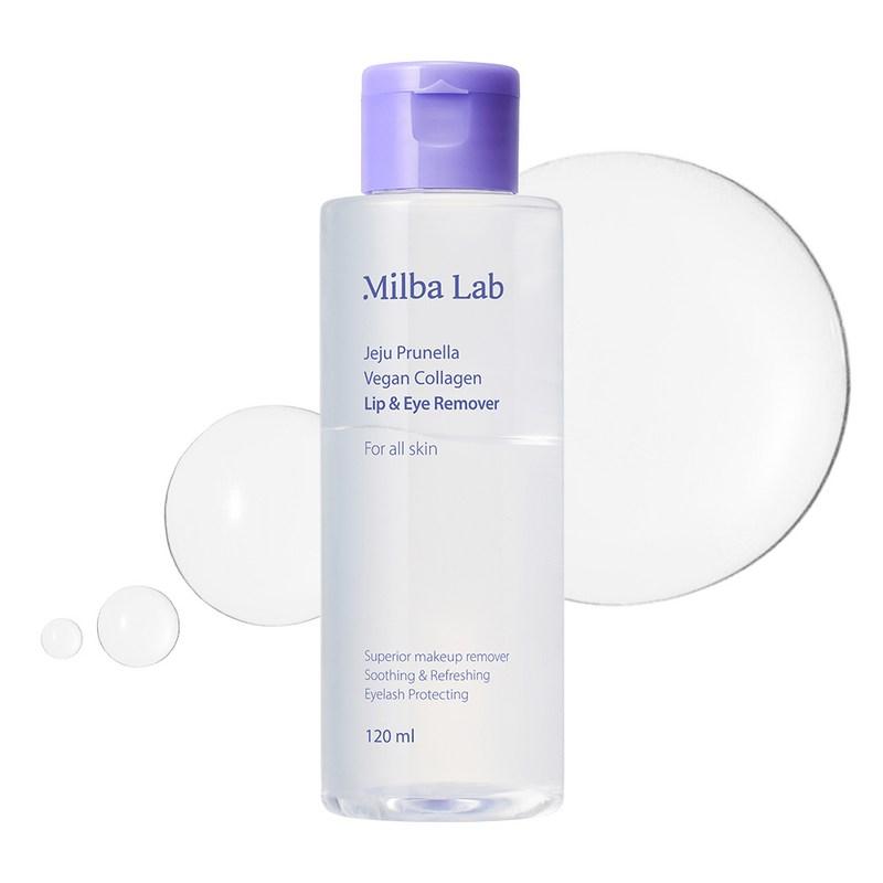 Milba Lab Jeju Prunella Коллагеновый средство для снятия макияжа с губ и глаз, 120 мл, 1 шт.