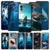 Чехол для телефона Акула Для Xiaomi 17 14 15 13 14T 13T 12T 11T Pro 12 11 Lite Poco X7 X5 X3 NFC F7 F6 Мягкий чехол