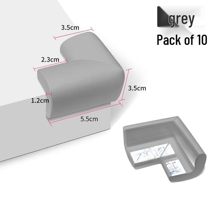 Силиконовые Угловые Защиты для Стола - Противоударный, Мягкий Набор Безопасности для Мебели.
